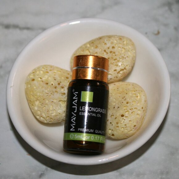 Hand Crafted Other - HAND CRAFTED Lemongrass Starter Aroma Stone Aromatherapy Essential Oil Diffuser